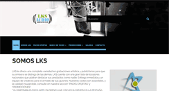 Desktop Screenshot of lksaudio.com.ar